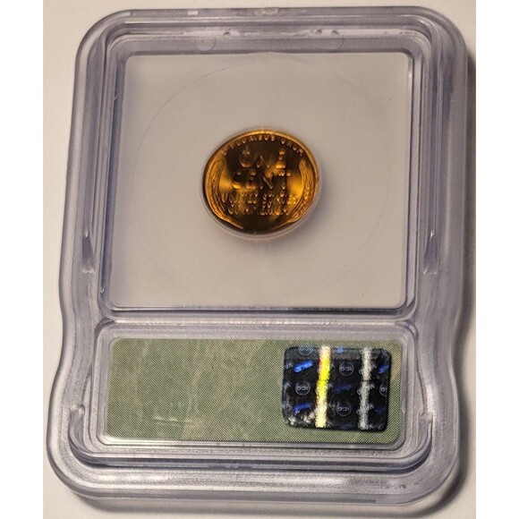 1954 S Lincoln Wheat Cent MS67 RED ICG - Picture 2 of 4